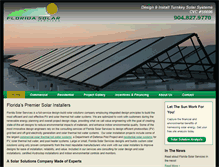 Tablet Screenshot of floridasolarservices.com